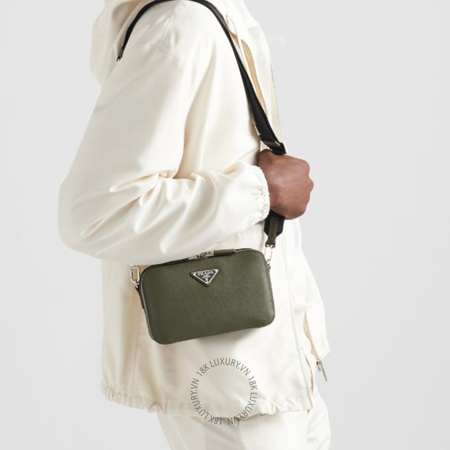 Túi đeo chéo Prada Brique Saffiano leather 2VH173_9Z2_F0466_V_NOO NTPR274