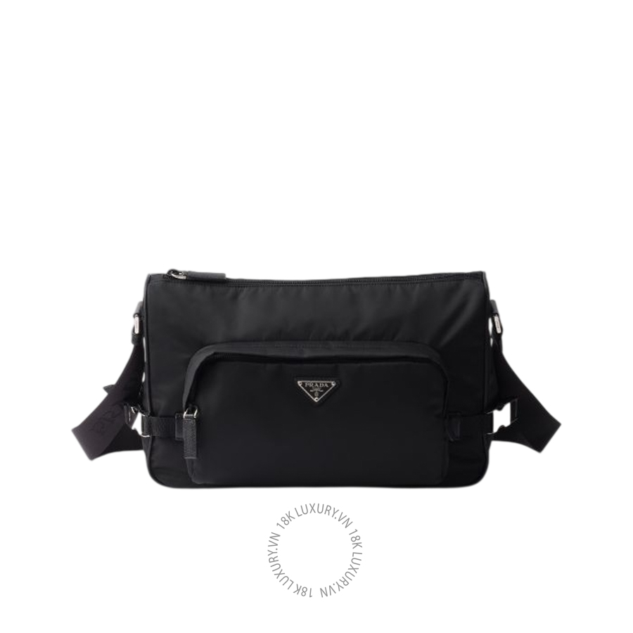 Túi đeo chéo Prada Large Re-Nylon and Saffiano leather shoulder 2VH191_2DMG_F0002_V_OOO NTPR240