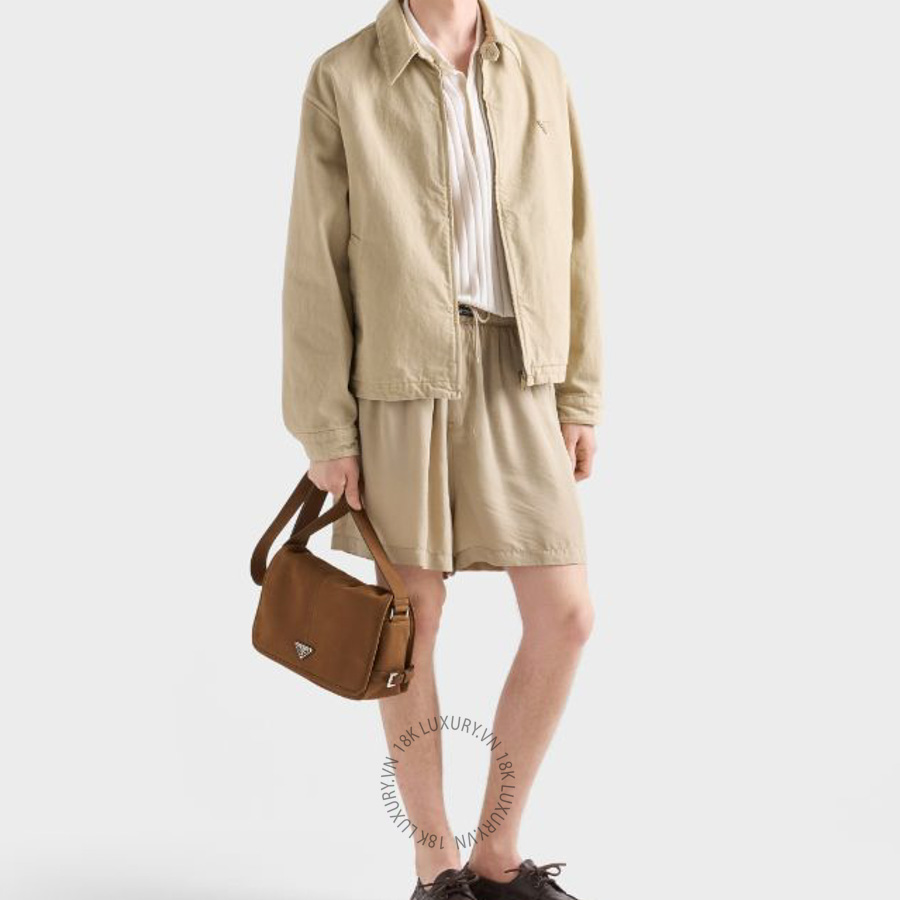 Túi đeo chéo Prada Nubuck leather shoulder 2VD073_2GB8_F0324_V_OOO NTPR320