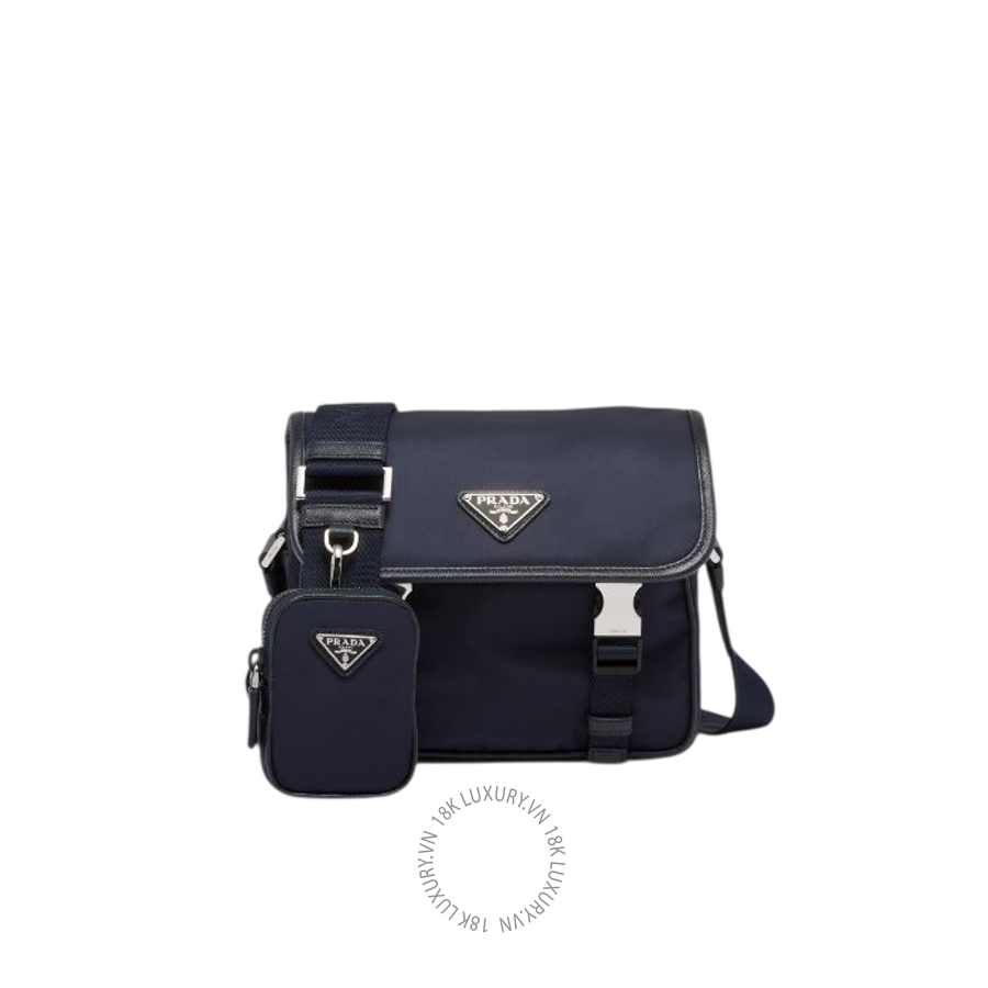 Túi đeo chéo Prada Re-Nylon and Saffiano leather shoulder 2VD034_2DMH_F0008_V_XOP NTPR245