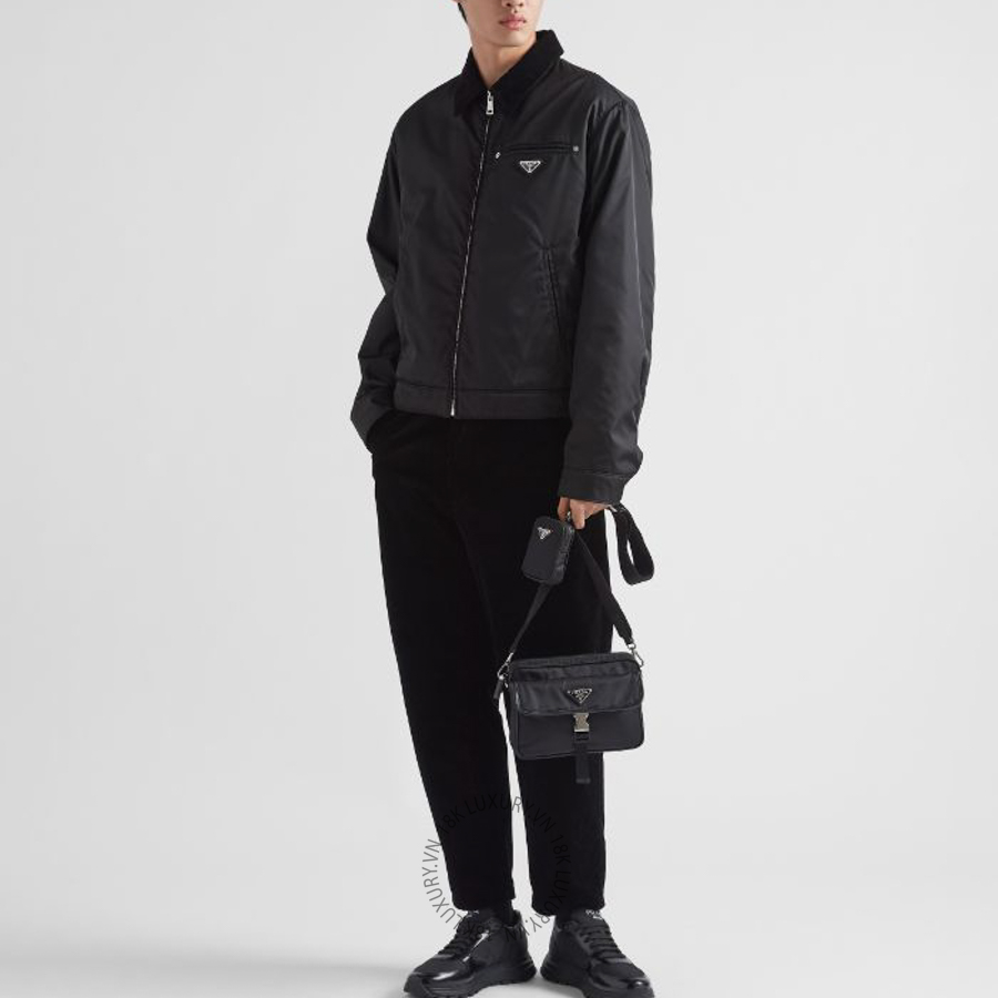 Túi đeo chéo Prada Re-Nylon and Saffiano leather shoulder 2VH133_2DMH_F0002_V_XMP NTPR244