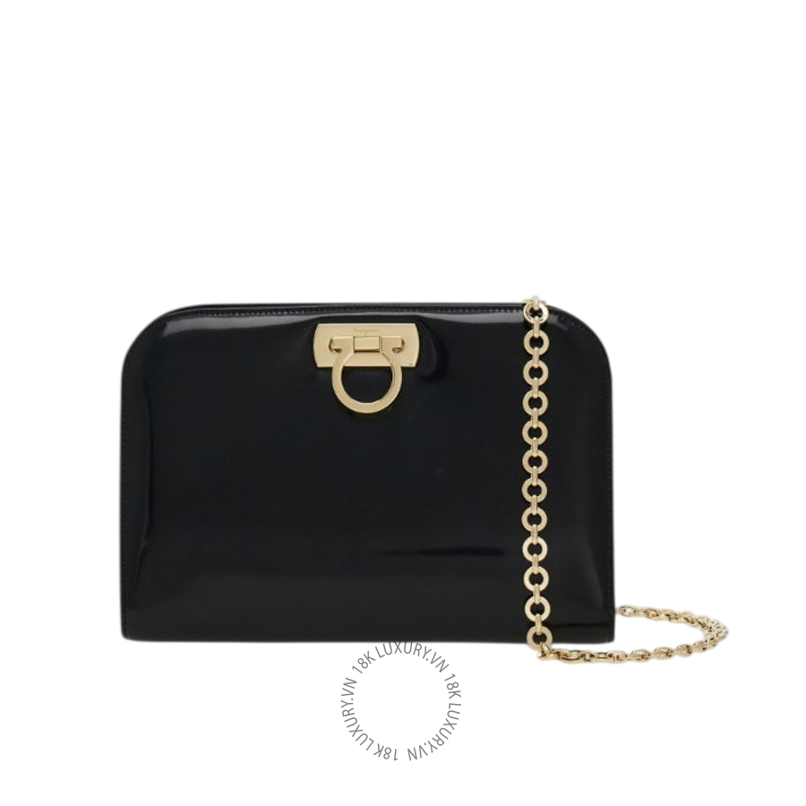 Túi Đeo Chéo Salvatore Ferragamo Diana clutch black 21A602795236 MTRK107