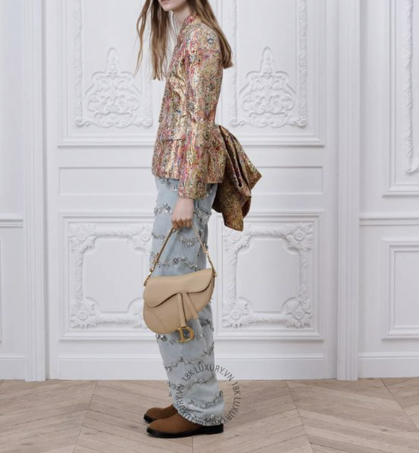 Túi Dior Saddle Bag with Strap Glove Grained Calfskin M0455CUQW_M73M AMXM030 21 Túi Dior Saddle Bag with Strap Glove Grained Calfskin M0455CUQW_M73M AMXM030