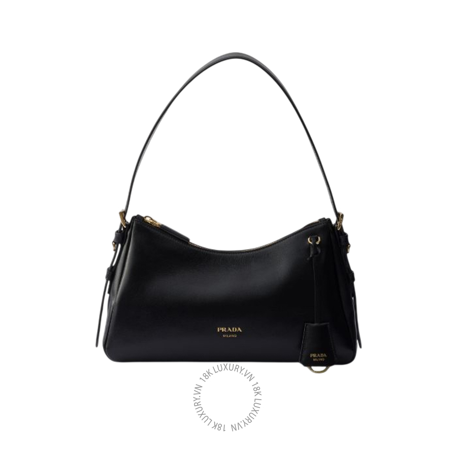 Túi kẹp nách Prada Aimée medium leather shoulder bag 1BC229_2ZRN_F0002_V_LEY NTPR009