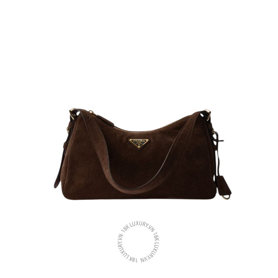 Túi kẹp nách Prada Aimée medium suede shoulder bag 1BC229_2C4S_F0003_V_LVM NTPR015
