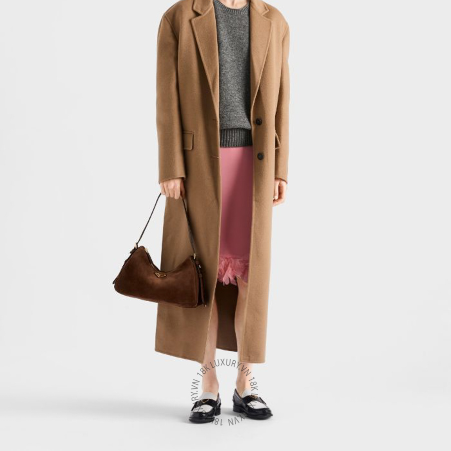 Túi kẹp nách Prada Aimée medium suede shoulder bag 1BC229_2C4S_F0324_V_LVM NTPR014