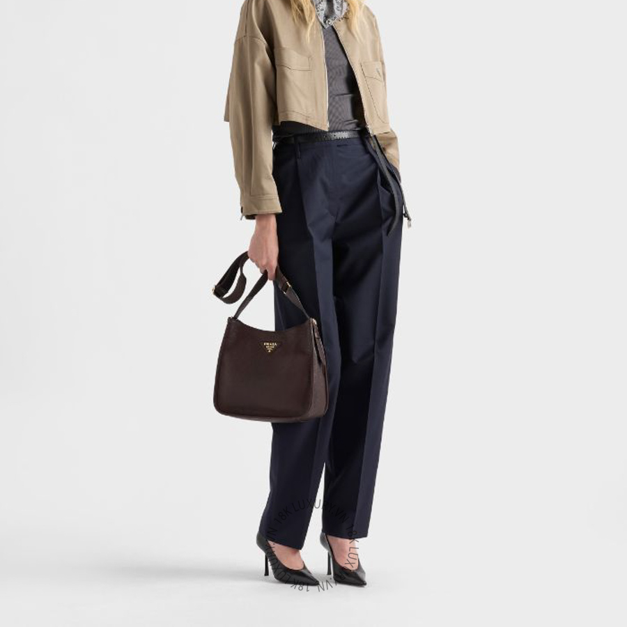 Túi kẹp nách Prada Medium leather bag 1BC073_2DKV_F05T8_V_7NO NTPR114