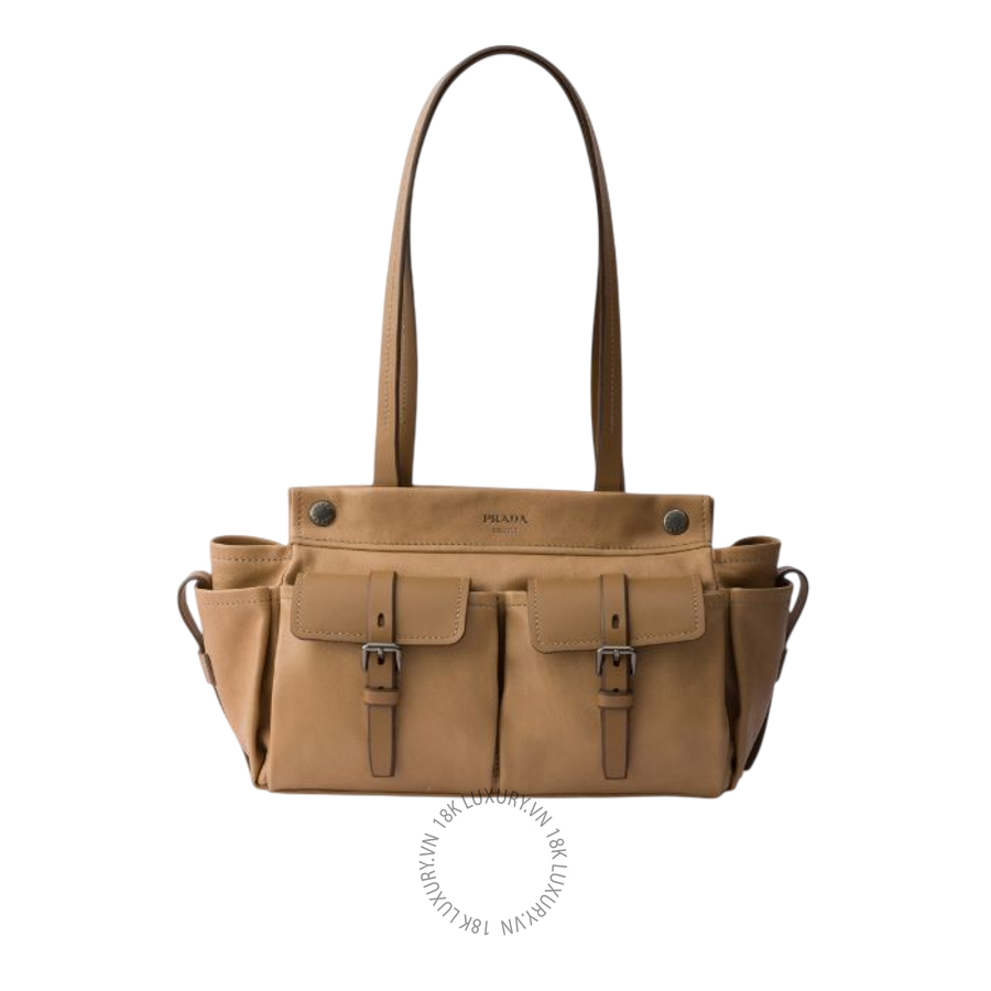 Túi kẹp nách Prada Route medium leather tote bag 1BG645_2G6F_F0036_V_OOO NTPR071