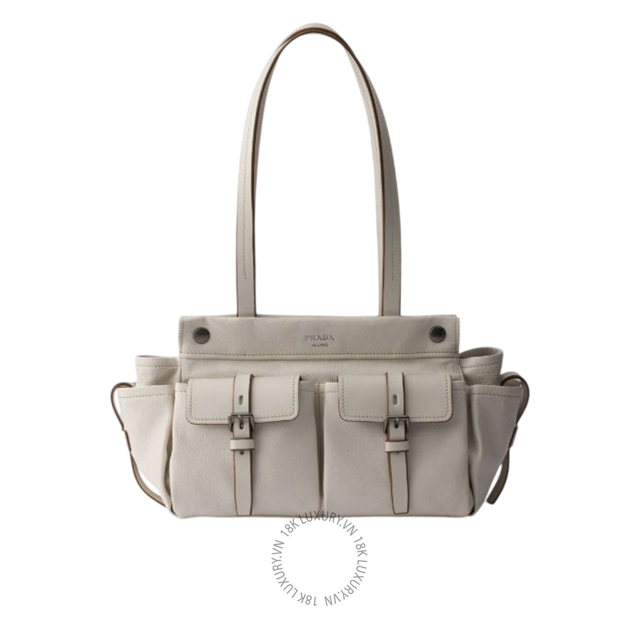Túi kẹp nách Prada Route medium leather tote bag 1BG645_2G6R_F0K74_V_OOO NTPR072