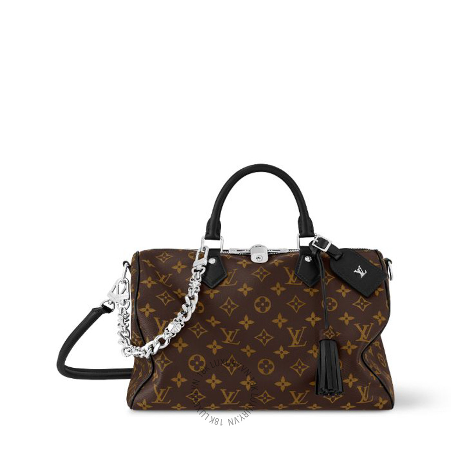 Túi trống LV Speedy Soft 30 Dark M12243 NTLV093