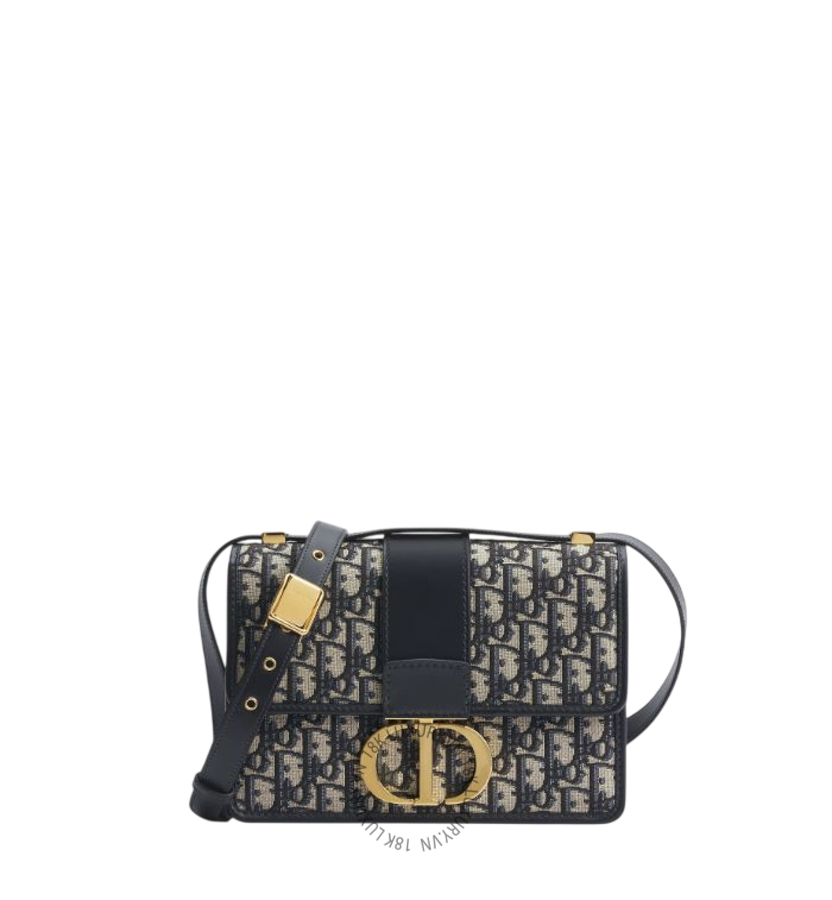 Túi Xách 30 Montaigne Bag Blue Dior Oblique M9203UTZQ_M928 AMXM249