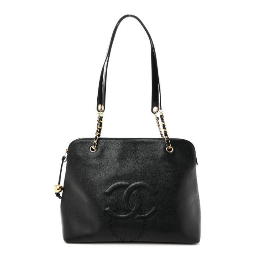 Túi Xách Chanel Caviar Large CC Shoulder Bag Black CDBC243