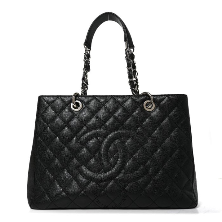 Túi Xách Chanel Caviar Quilted Grand Shopping Tote GST Black CDBC156