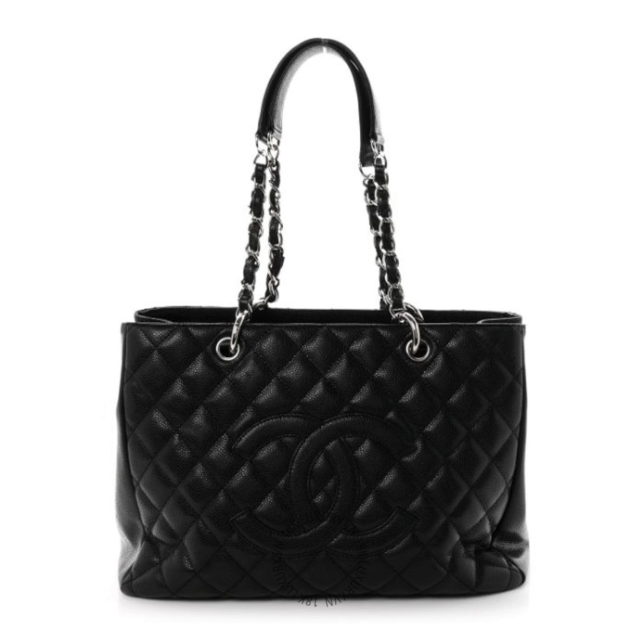 Túi Xách Chanel Caviar Quilted Grand Shopping Tote GST Black CDBC593
