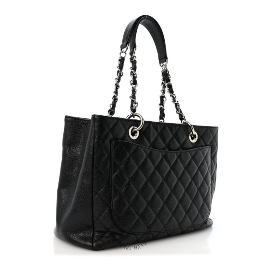 Túi Xách Chanel Caviar Quilted Grand Shopping Tote GST Black CDBC700