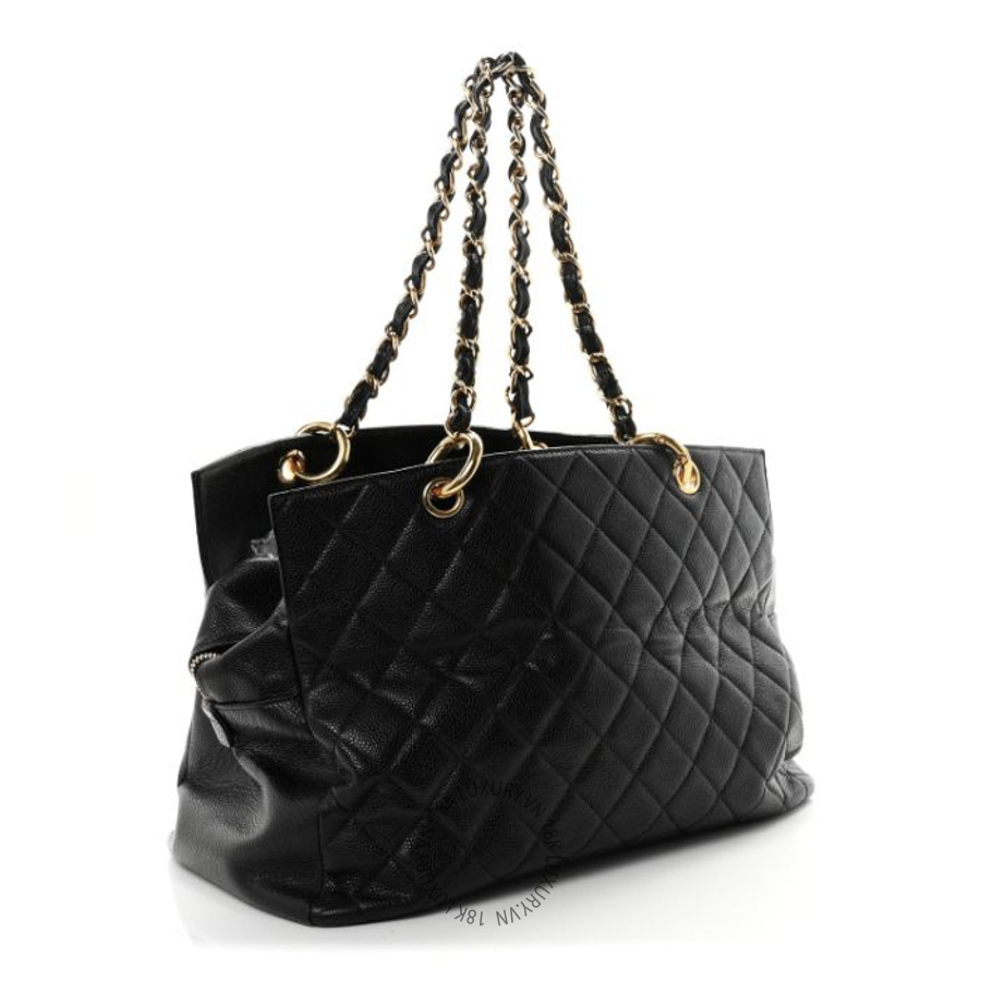 Túi Xách Chanel Caviar Quilted Grand Timeless Tote GTT Black CDBC475