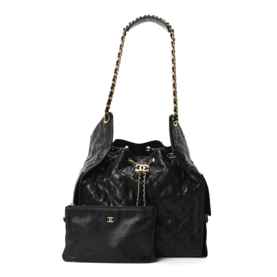 Túi Xách Chanel Caviar Quilted Medium Chanel 25 Handbag Black CDBC615