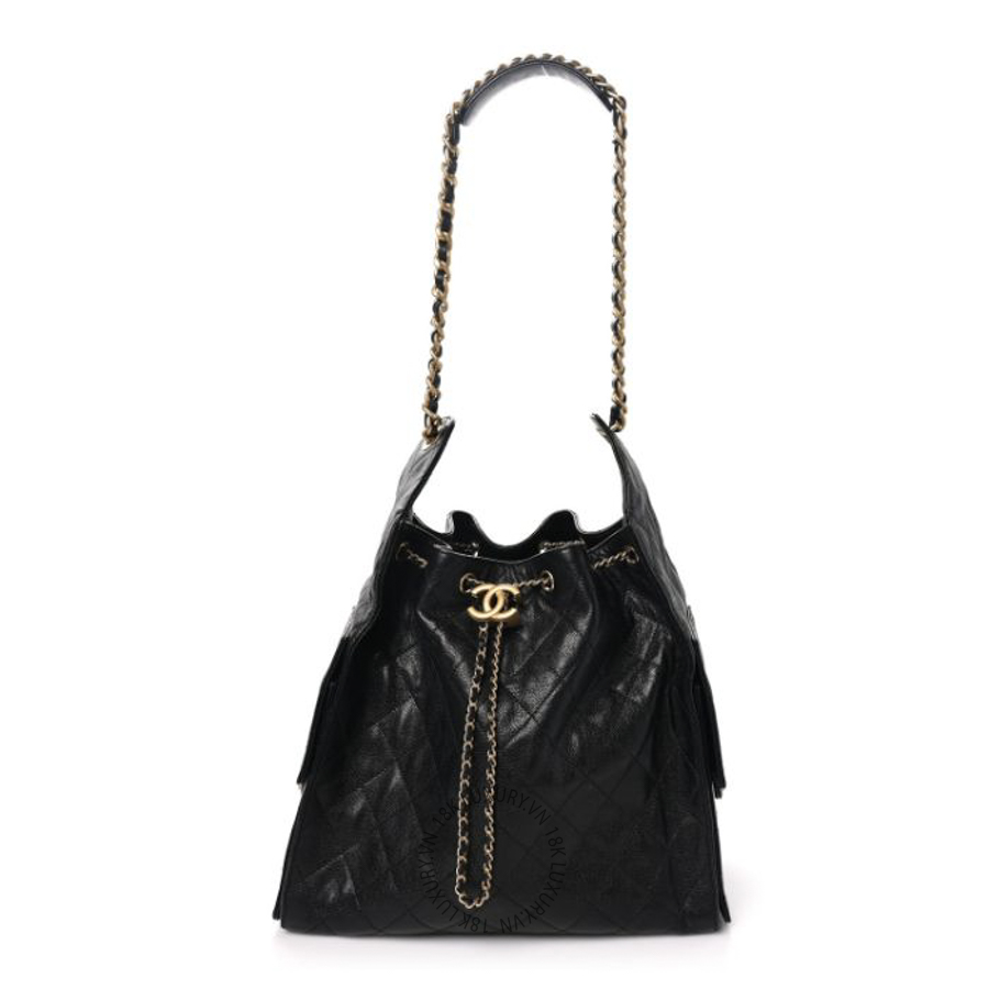 Túi Xách Chanel Caviar Quilted Medium Chanel 25 Handbag Black CDBC740