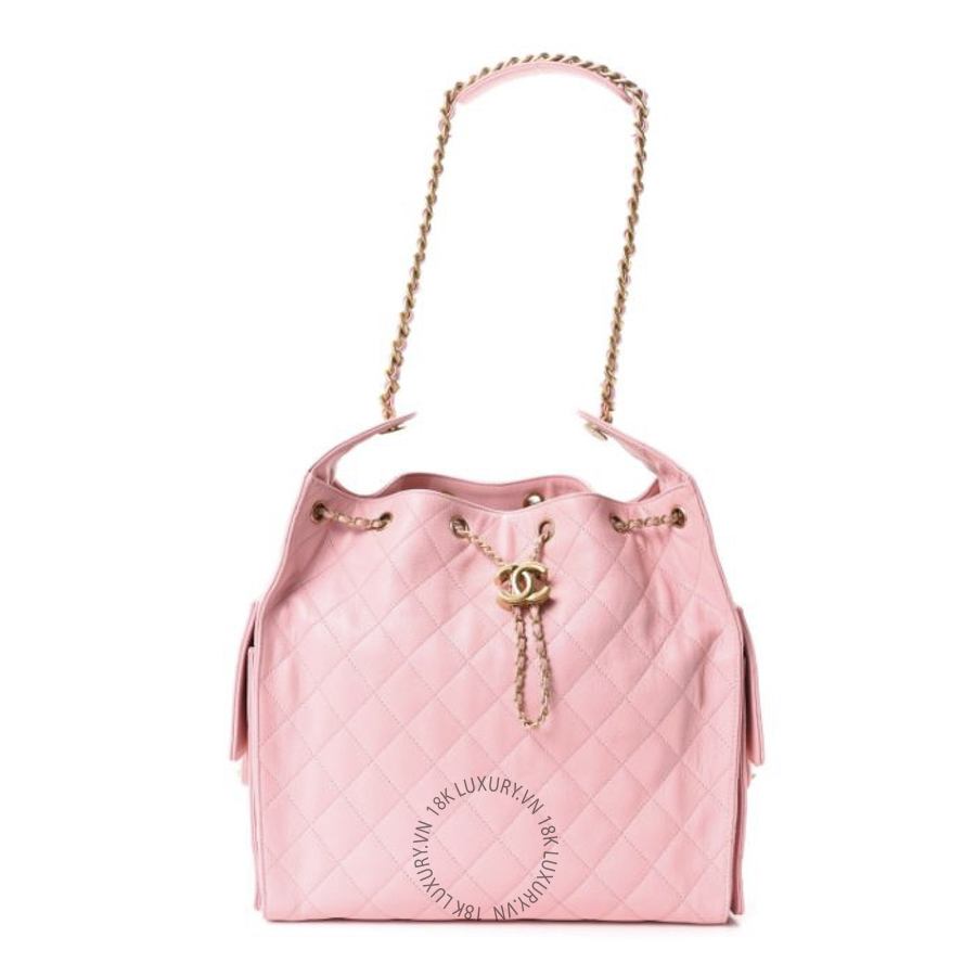 Túi Xách Chanel Caviar Quilted Medium Chanel 25 Handbag Light Pink CDBC673