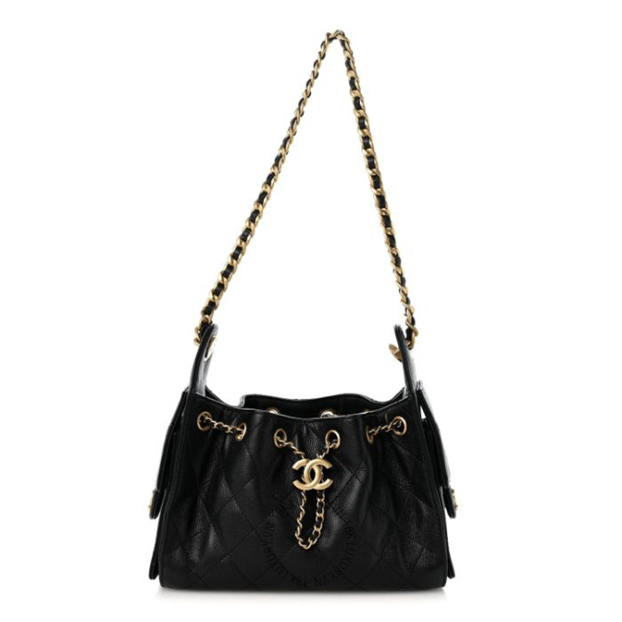 Túi Xách Chanel Caviar Quilted Mini Chanel 25 Handbag Black CDBC562