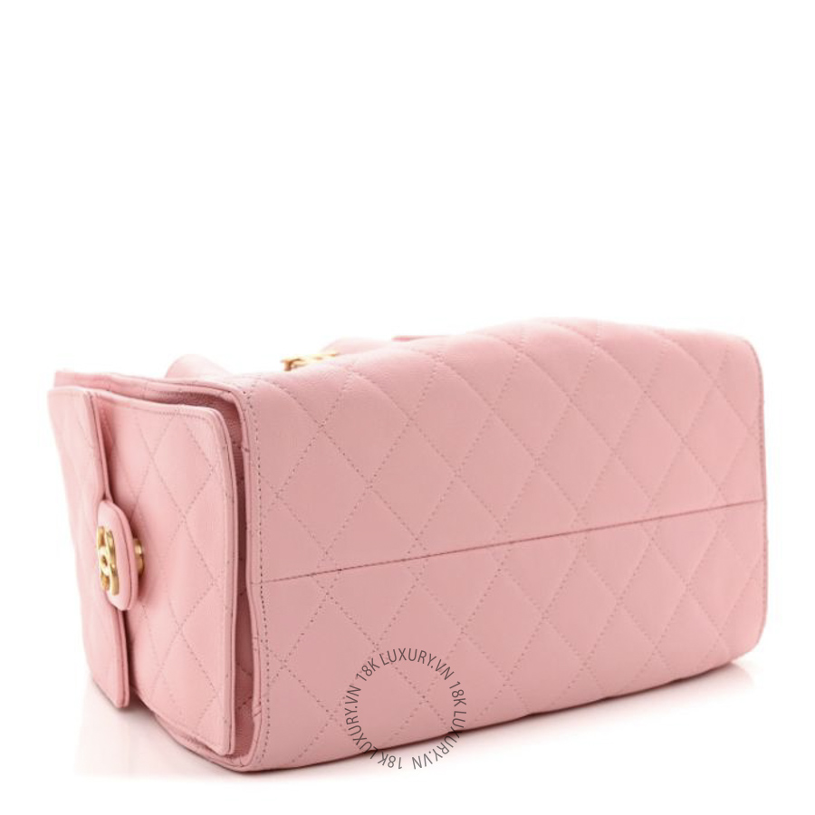 Túi Xách Chanel Caviar Quilted Small Chanel 25 Handbag Light Pink CDBC744 16 Túi Xách Chanel Caviar Quilted Small Chanel 25 Handbag Light Pink CDBC744