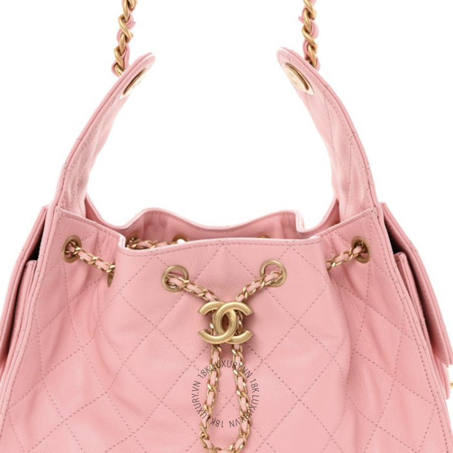 Túi Xách Chanel Caviar Quilted Small Chanel 25 Handbag Light Pink CDBC744 18 Túi Xách Chanel Caviar Quilted Small Chanel 25 Handbag Light Pink CDBC744