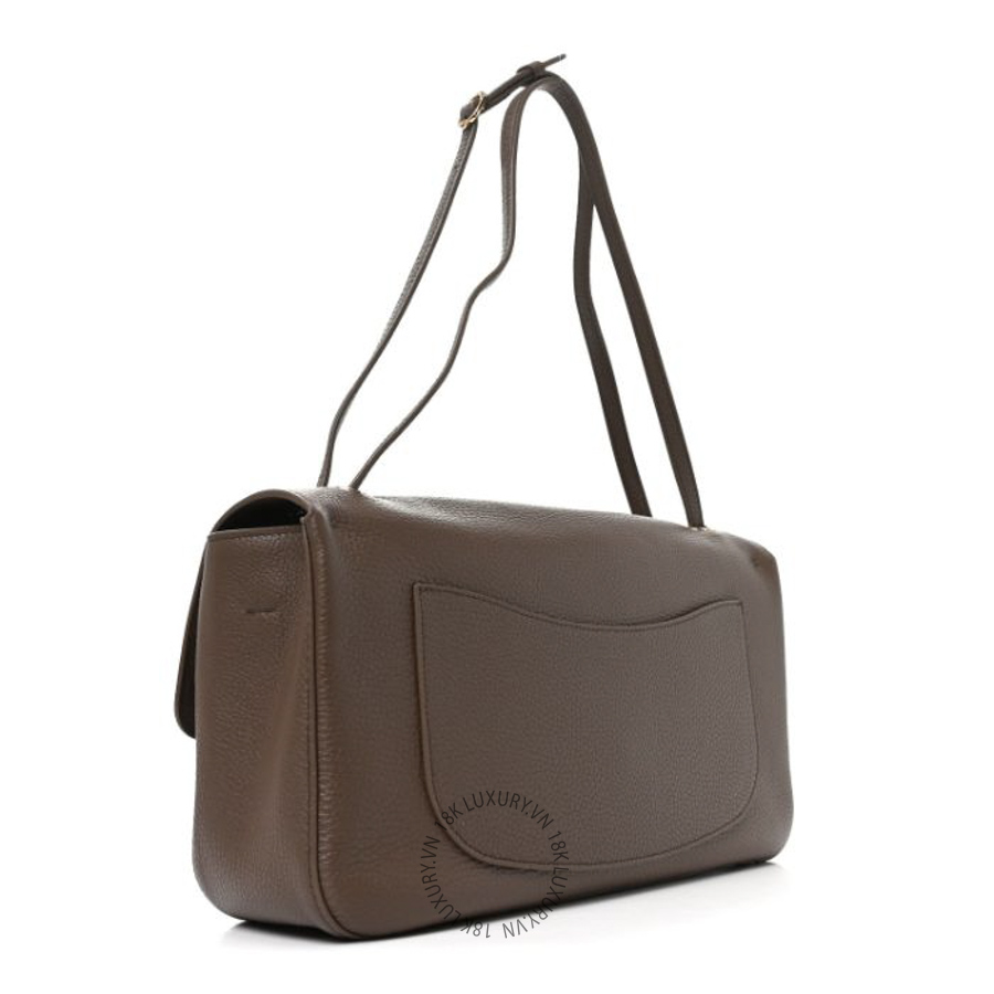 Túi Xách Chanel Grained Calfskin Small Souplissimo Maxi Flap Light Brown CDBC291