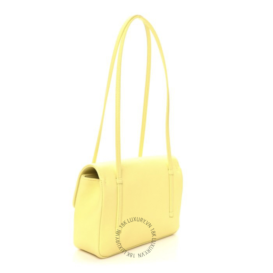 Túi Xách Chanel Shiny Caviar Preppy Coco Small Flap Light Yellow CDBC043