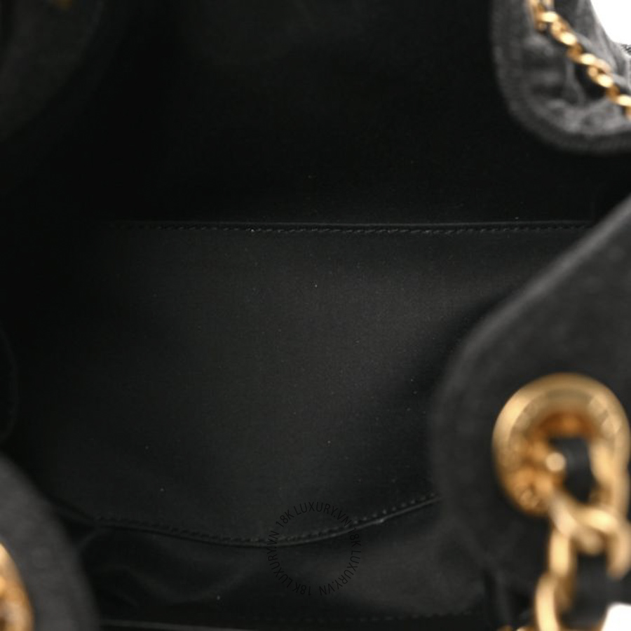 Túi Xách Chanel Washed Denim Quilted Small Chanel 25 Handbag Black CDBC580 17 Túi Xách Chanel Washed Denim Quilted Small Chanel 25 Handbag Black CDBC580