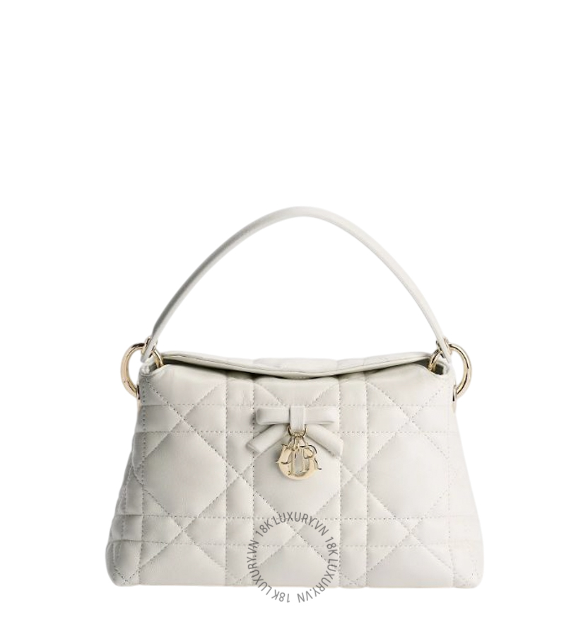 Túi Xách Đeo Chéo Adiorable Top Handle Mini Bag Latte Macrocannage Lambskin S1713OGYD_M030 RMTM003