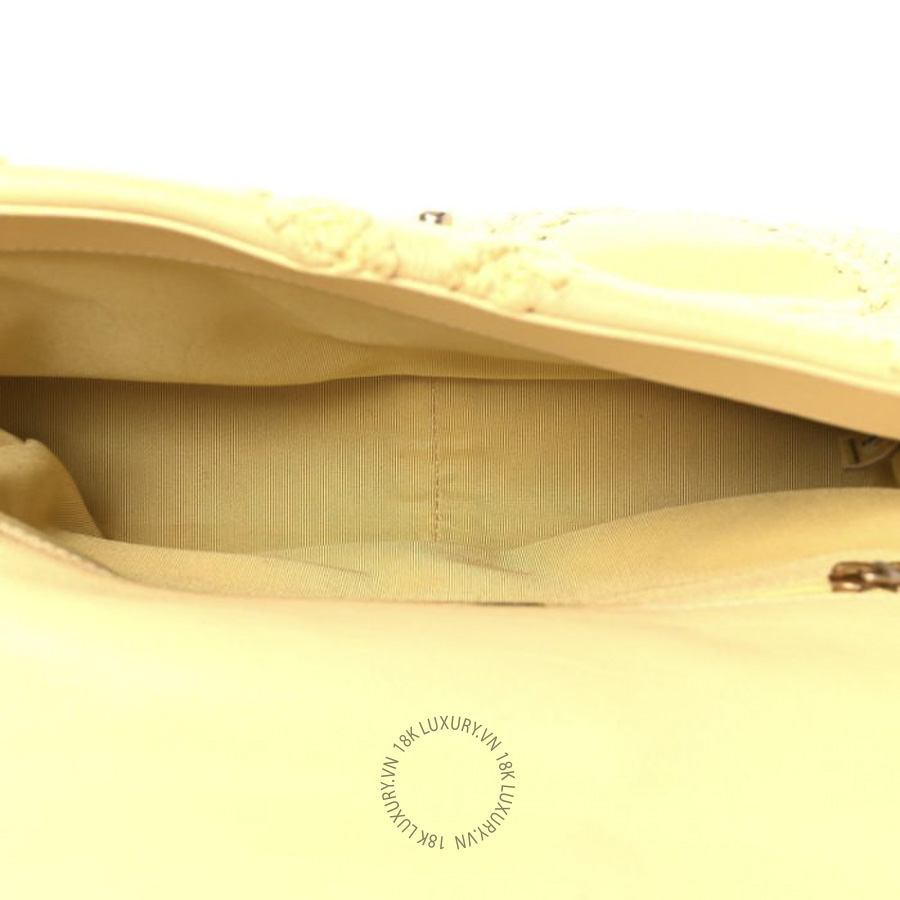 Túi Xách Đeo Chéo Chanel Calfskin Crochet Medium Chanel 19 Flap Yellow CDBC1124 15 Túi Xách Đeo Chéo Chanel Calfskin Crochet Medium Chanel 19 Flap Yellow CDBC1124
