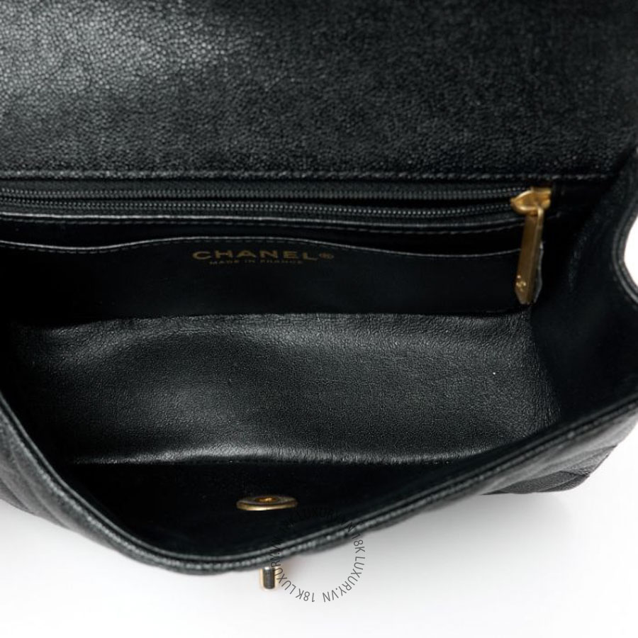 Túi Xách Đeo Chéo Chanel Caviar Quilted Mini Top Handle Rectangular Flap Black CDBC1013 19 Túi Xách Đeo Chéo Chanel Caviar Quilted Mini Top Handle Rectangular Flap Black CDBC1013