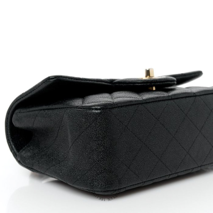 Túi Xách Đeo Chéo Chanel Caviar Quilted Mini Top Handle Rectangular Flap Black CDBC1013 21 Túi Xách Đeo Chéo Chanel Caviar Quilted Mini Top Handle Rectangular Flap Black CDBC1013