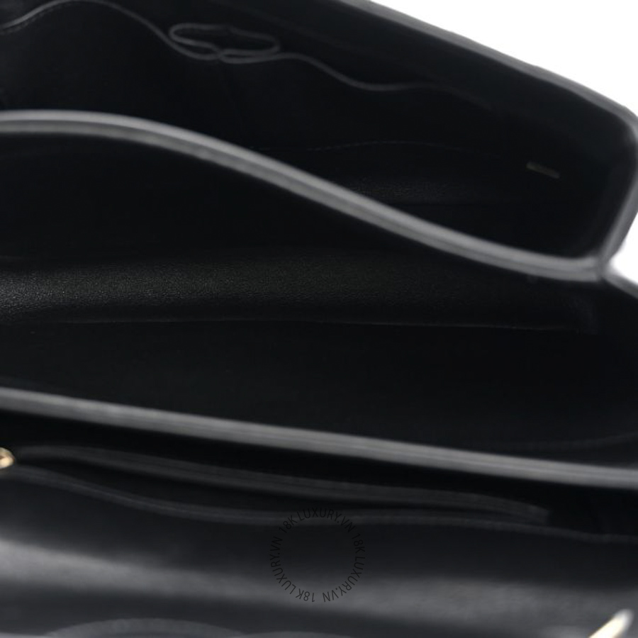 Túi Xách Đeo Chéo Chanel Lambskin Chevron Quilted Medium Trendy CC Dual Handle Flap Bag Black CDBC155 19 Túi Xách Đeo Chéo Chanel Lambskin Chevron Quilted Medium Trendy CC Dual Handle Flap Bag Black CDBC155