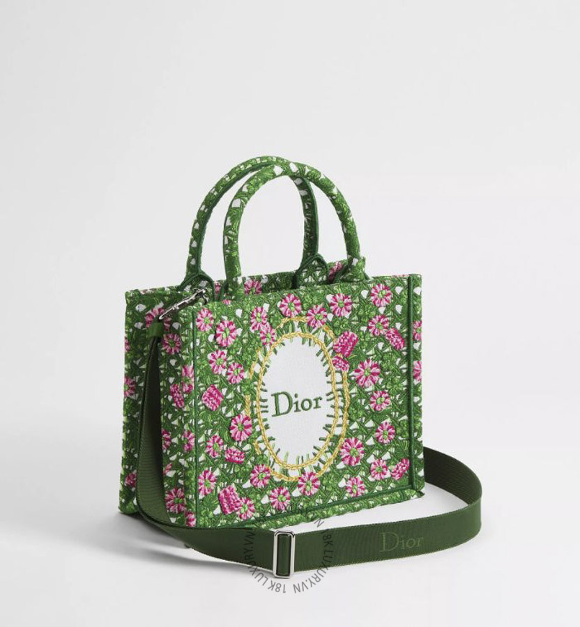 Túi Xách Đeo Chéo Dioriviera Small Dior Book Tote with Strap M1404PEUL_M924 AMXM070