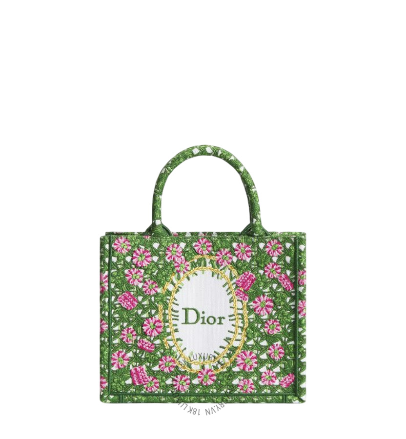 Túi Xách Đeo Chéo Dioriviera Small Dior Book Tote with Strap M1404PEUL_M924 AMXM070