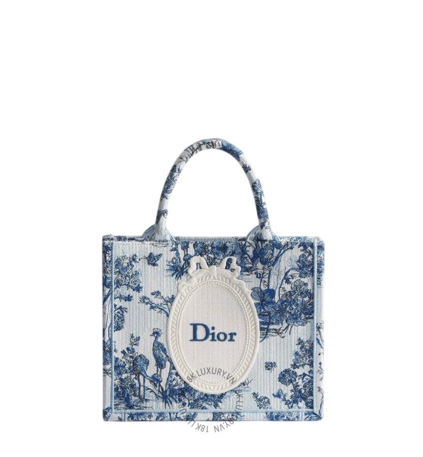 Túi Xách Đeo Chéo Dioriviera Small Dior Book Tote with Strap M1404PEUQ_M06I AMXM206