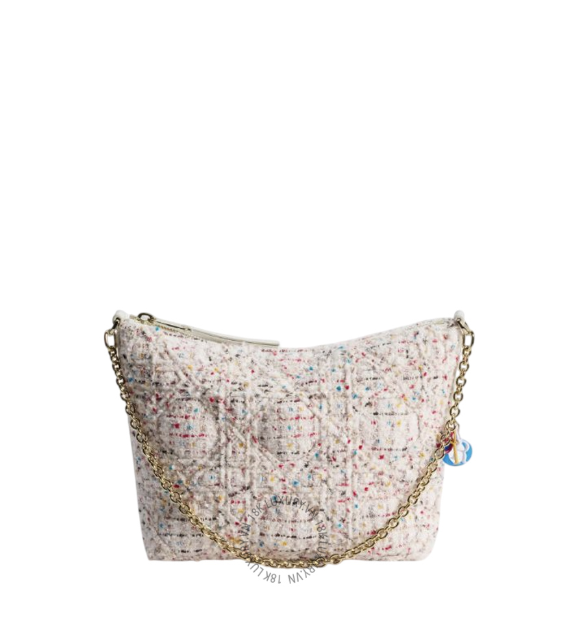 Túi Xách Đeo Chéo Diorling Mini Bag Multicolor Cannage Tweed S2613OUYC_M884 RMTM028