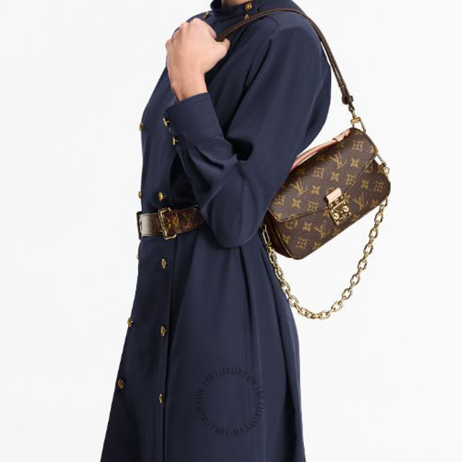 Túi xách đeo chéo Louis Vuitton Pochette Métis East-West M46279 NTLV149