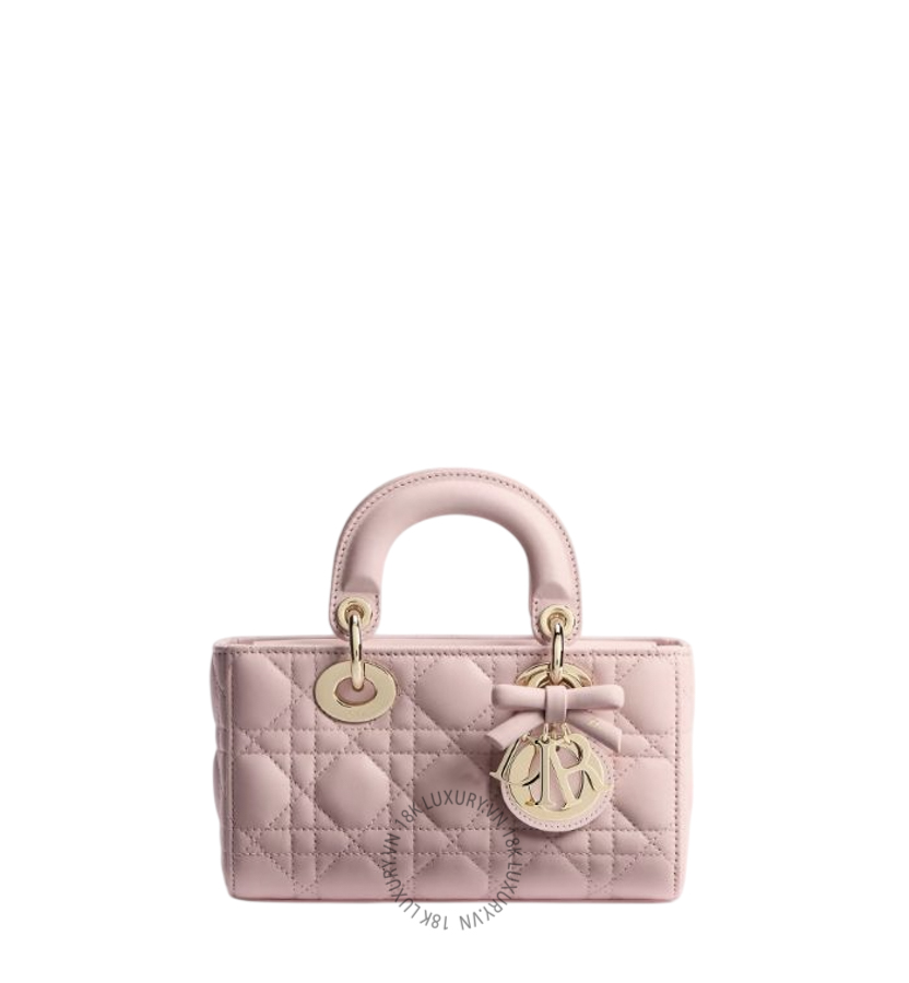 Túi Xách Đeo Chéo Mini Lady D-Joy Bag Soupir Pink M0636OUQA_M19N AMXM052