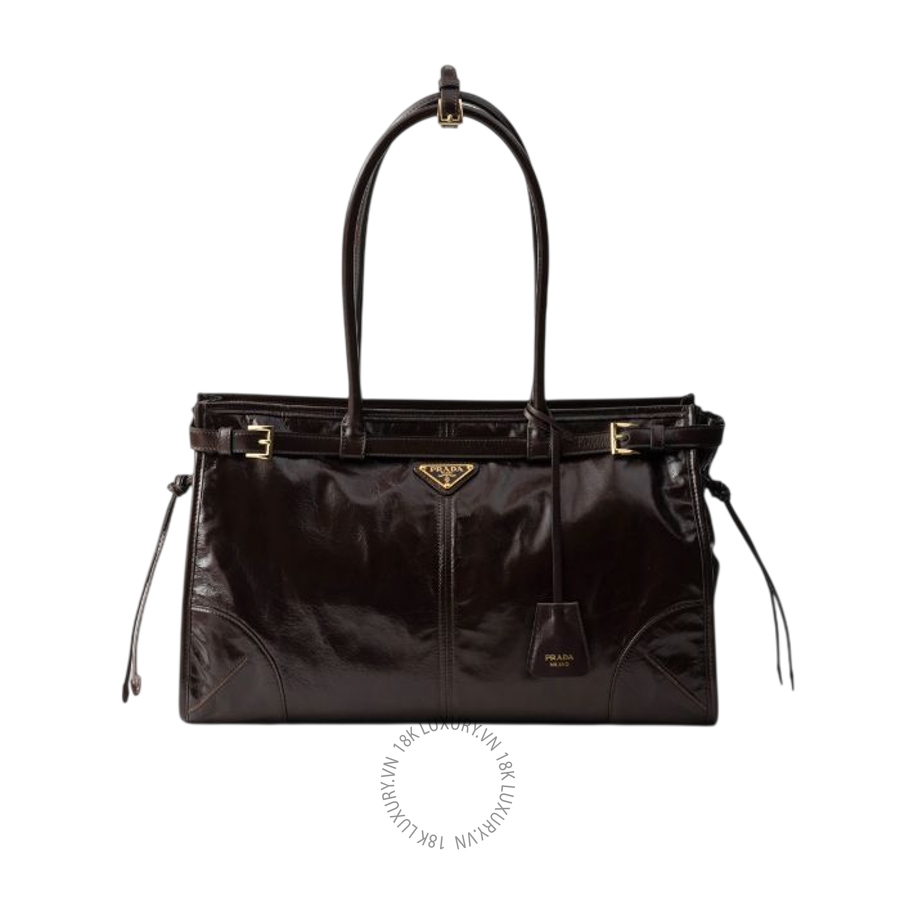 Túi xách đeo chéo Prada Bonnie large leather handbag 1BA433_2CYR_F01D6_V_MOM NTPR052