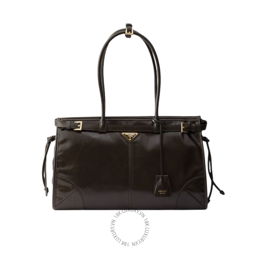 Túi xách đeo chéo Prada Bonnie large leather handbag 1BA433_2CYR_F05VJ_V_MOM NTPR048