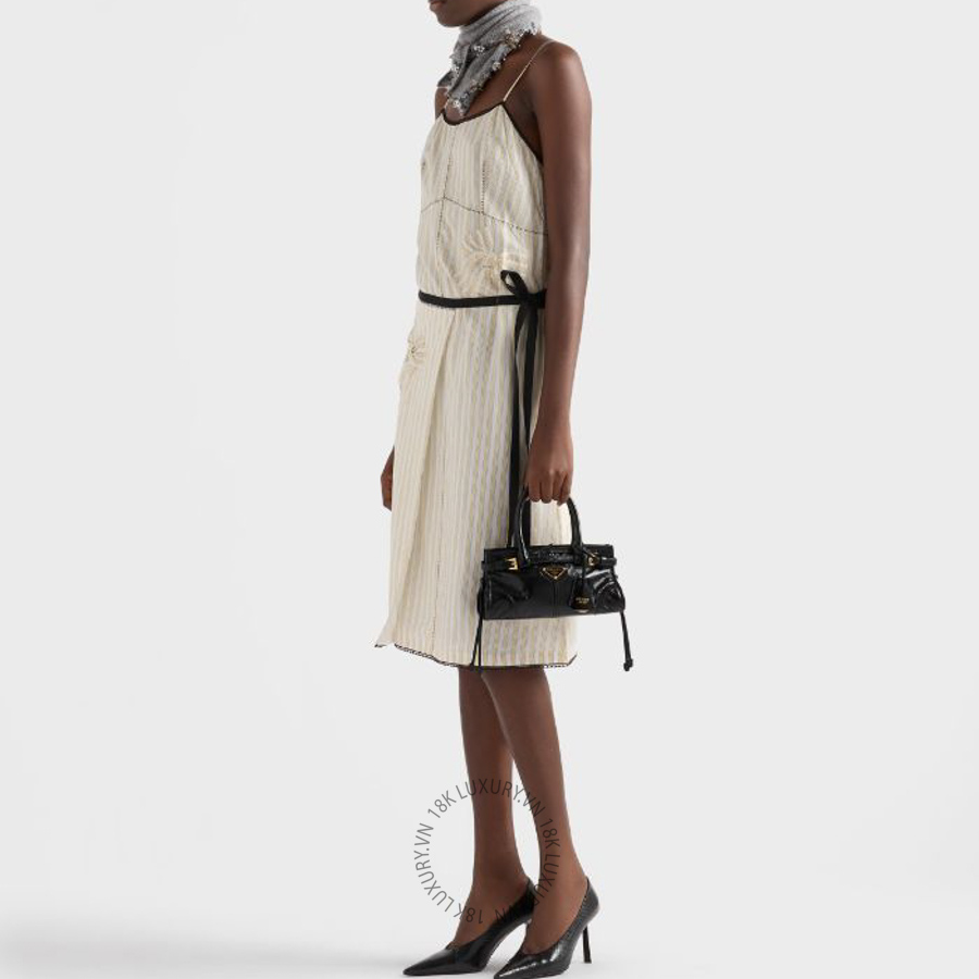 Túi xách đeo chéo Prada Bonnie leather mini-bag 1BA486_2CYR_F0002_V_OOM NTPR206