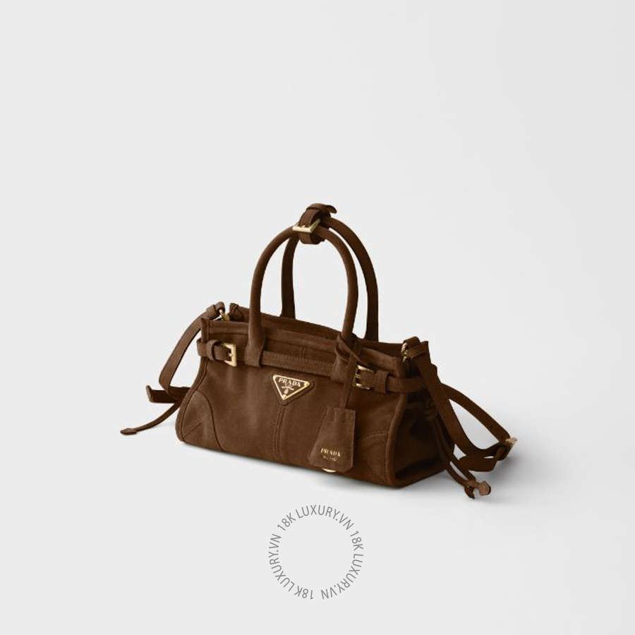 Túi xách đeo chéo Prada Bonnie suede mini handbag 1BA486_2C4S_F0324_V_OOM NTPR135