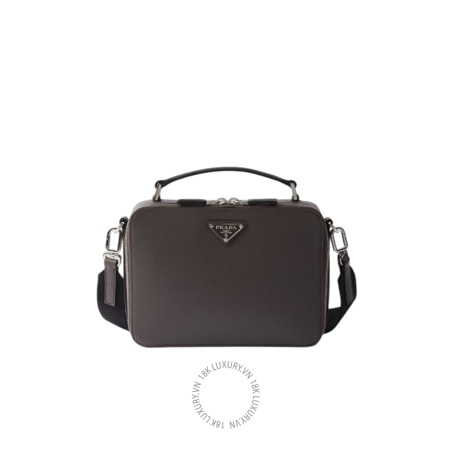 Túi xách đeo chéo Prada Brique medium Saffiano leather 2VH069_9Z2_F0170_V_YMI NTPR295