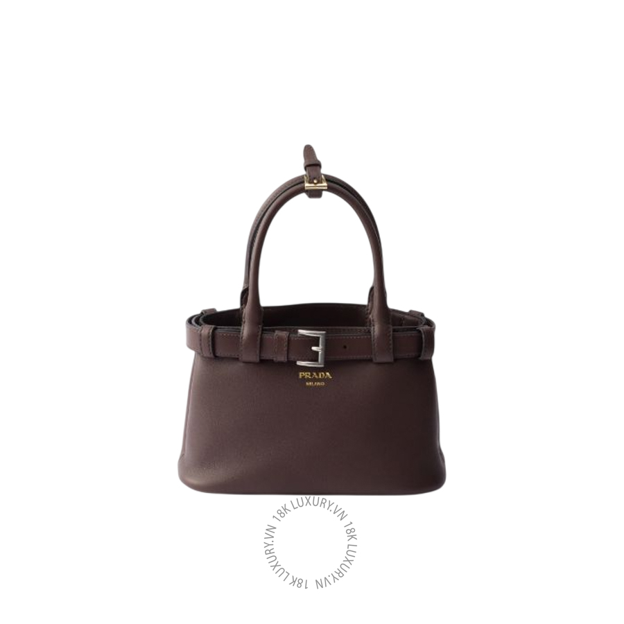 Túi xách đeo chéo Prada Buckle small leather bag with belt 1BA502_2CY9_F04LB_V_OBO NTPR008