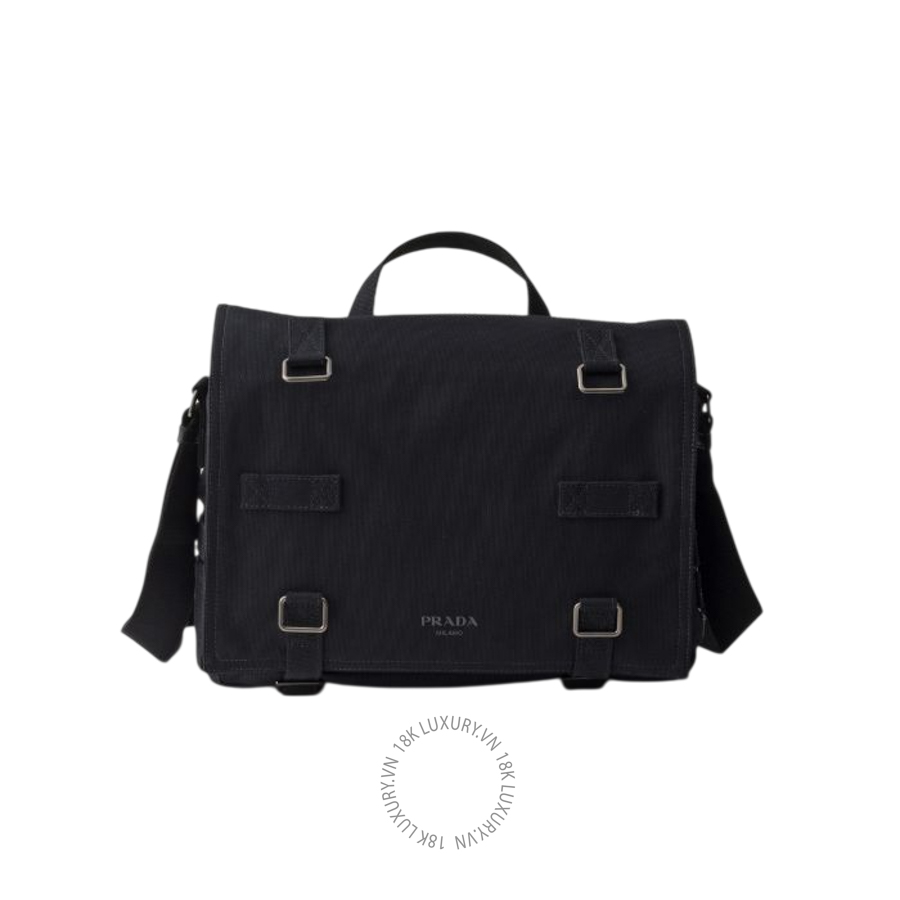 Túi xách đeo chéo Prada Canvas shoulder 2VD085_010_F0002_V_OOP NTPR289