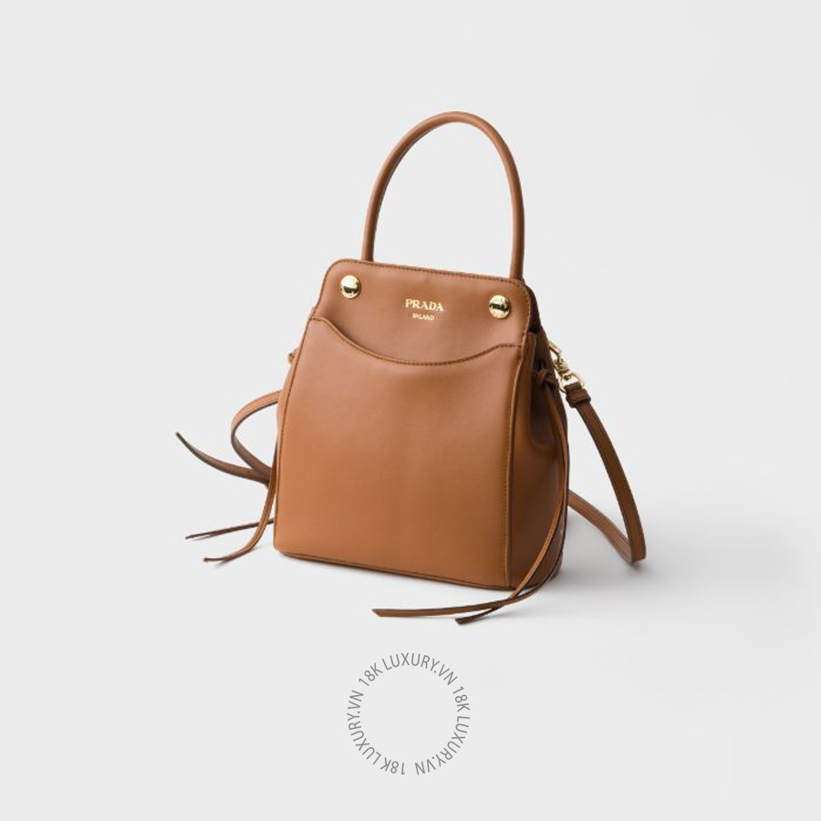 Túi xách đeo chéo Prada Carry mini leather handbag 1BA496_2C6A_F0046_V_OOO NTPR126