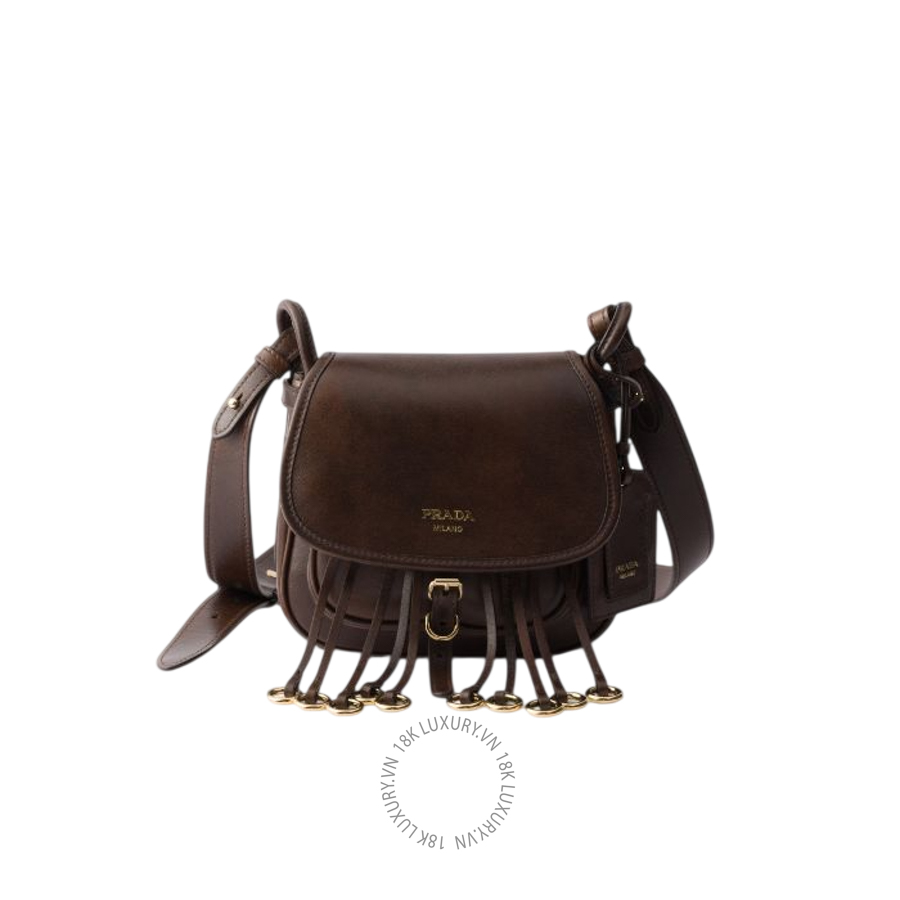 Túi xách đeo chéo Prada Corsaire aged leather mini shoulder bag 1BD412_2ZRN_F0324_V_OOU NTPR130