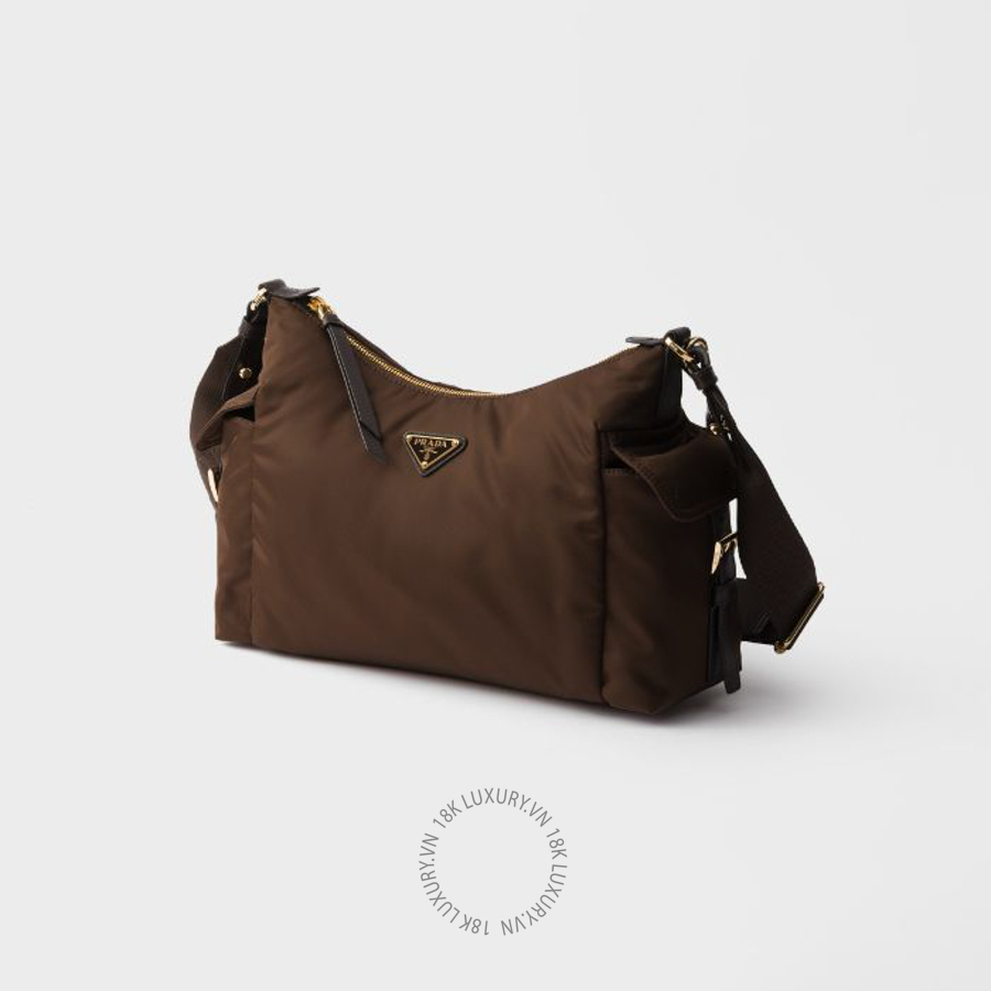 Túi xách đeo chéo Prada Explore large Re-Nylon and leather bag 1BC264_RDLN_F0038_V_NOO NTPR101